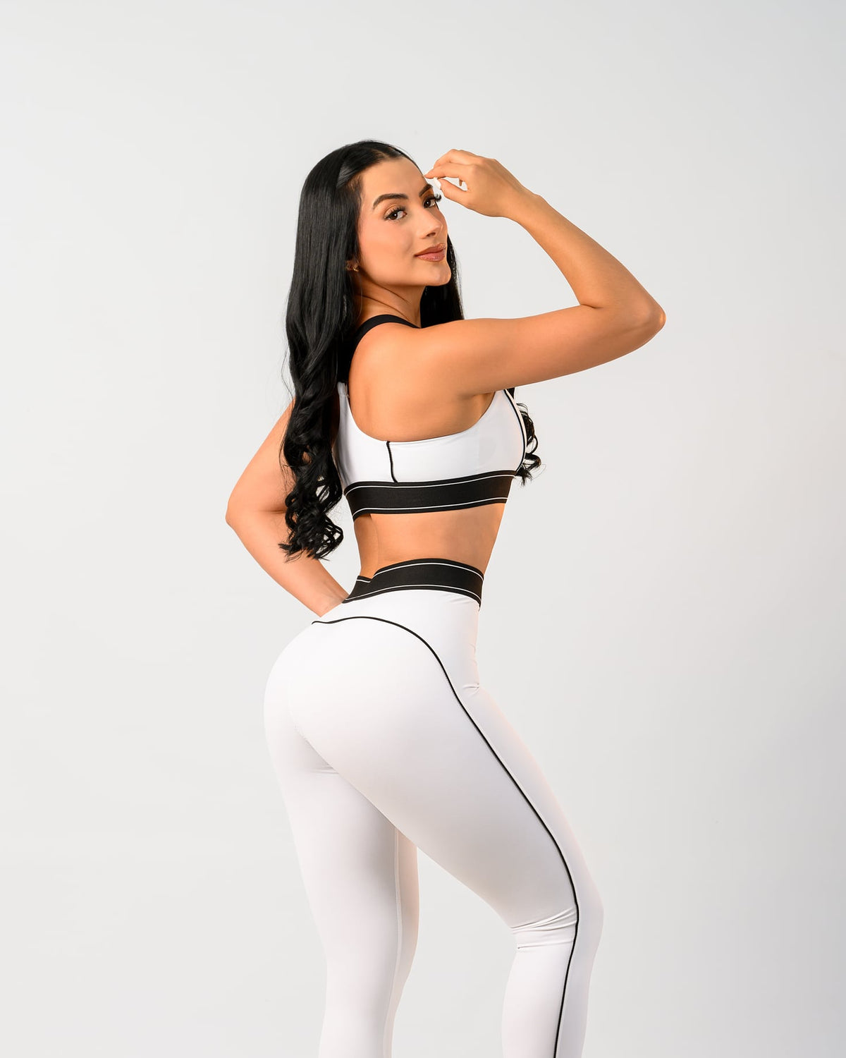 Set Elite - color Blanco - vista 1 - LP Activewear