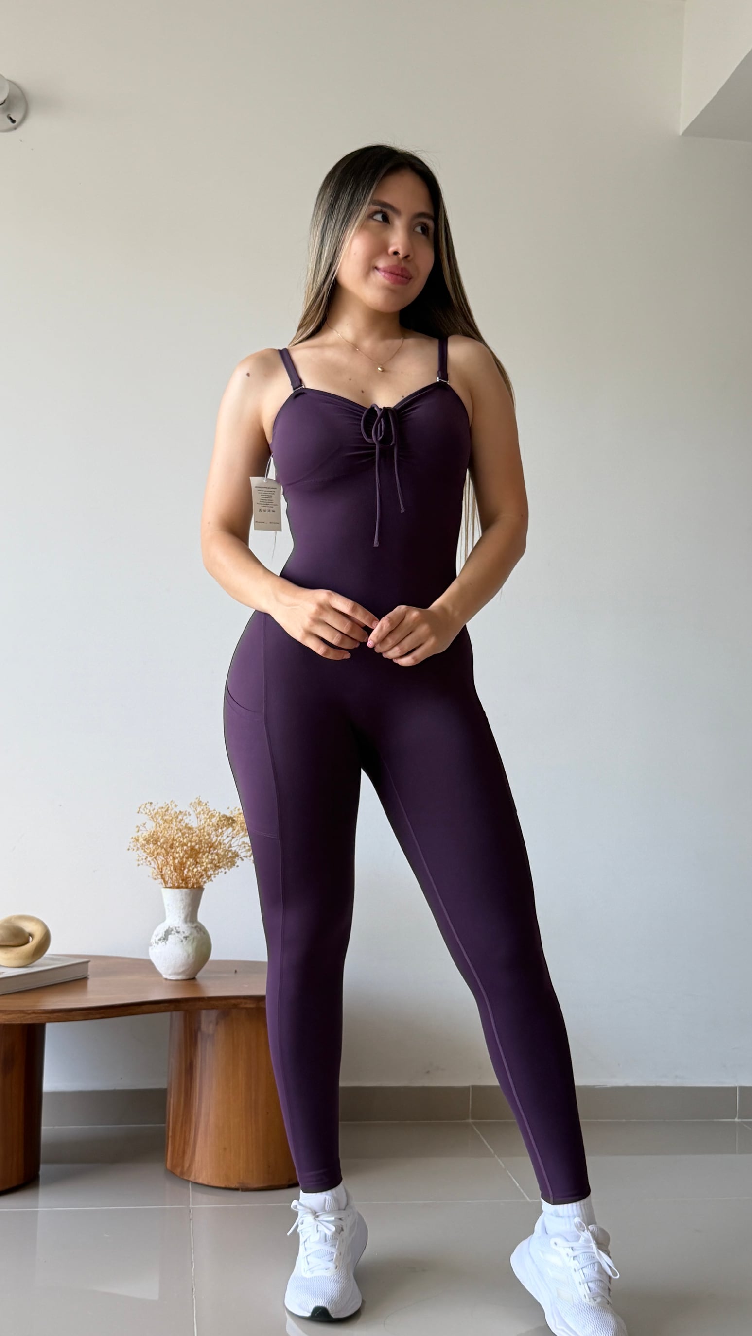 Enterizo Unic - color Morado - largo - vista 1 - LP Activewear