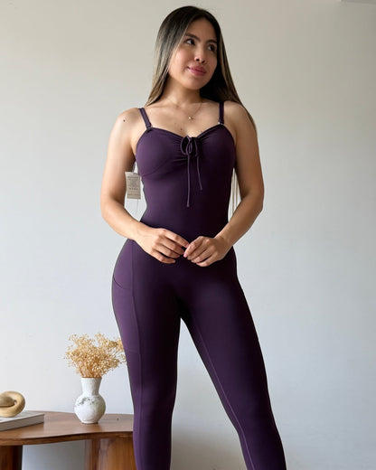 Enterizo Unic - color Morado - largo - vista 1 - LP Activewear