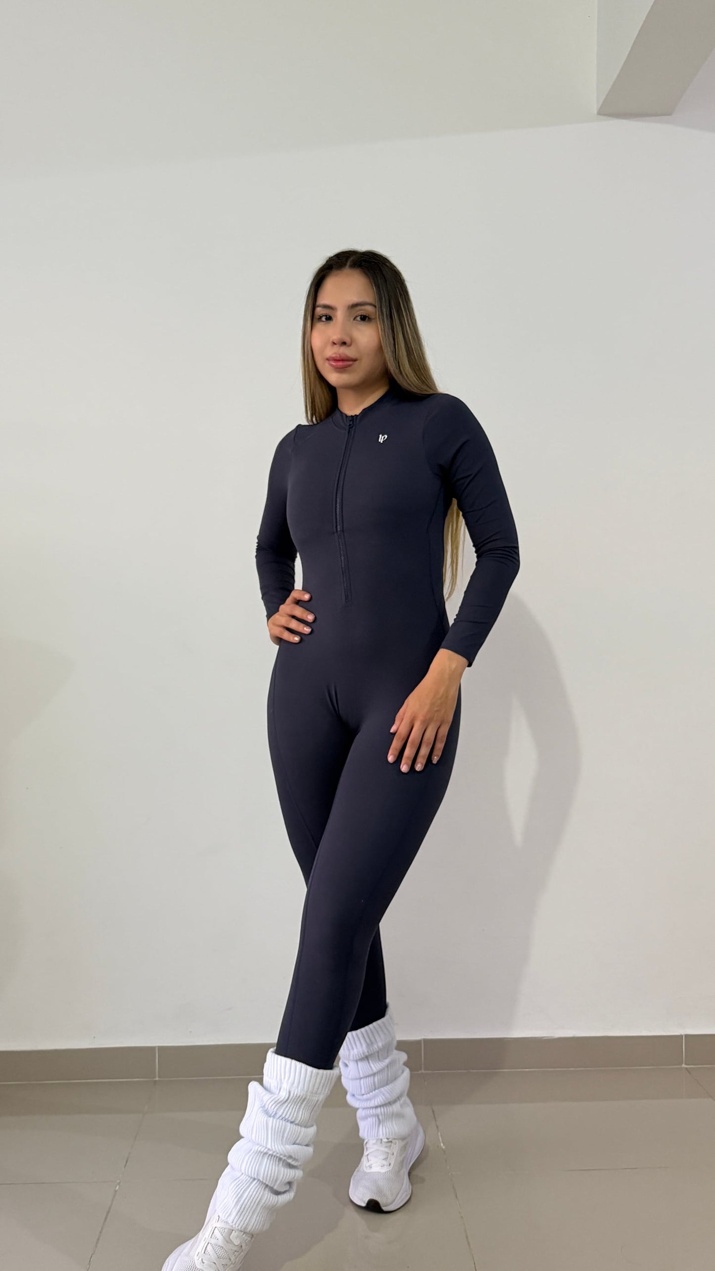 Enterizo Comfort - color Azul Marino - largo - vista 2 - LP Activewear