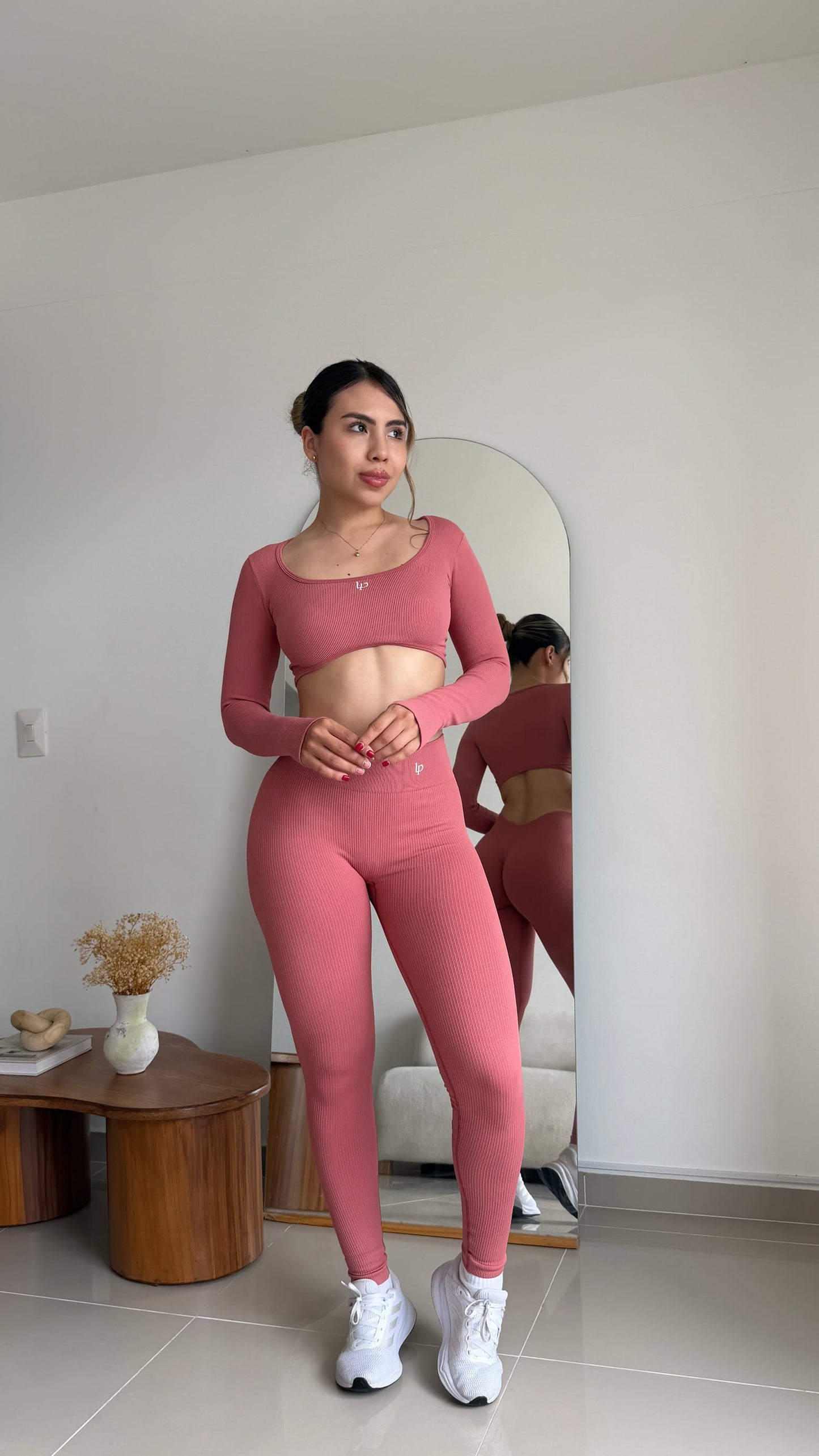 Set Alma - color Guayaba - vista 1 - LP Activewear