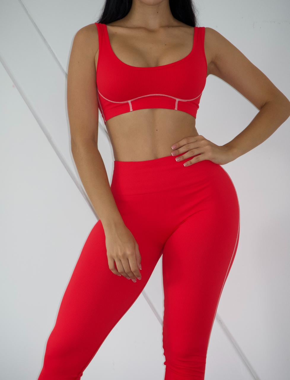Set Celeste - color Cereza - vista 1 - LP Activewear