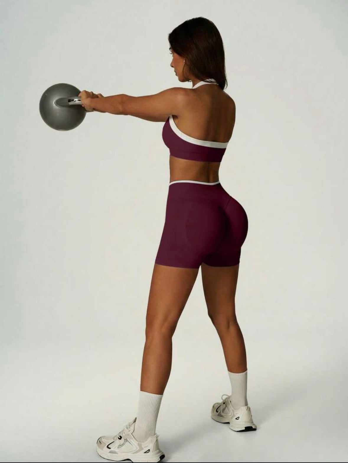 Set Debora - color Vino - vista 2 - LP Activewear