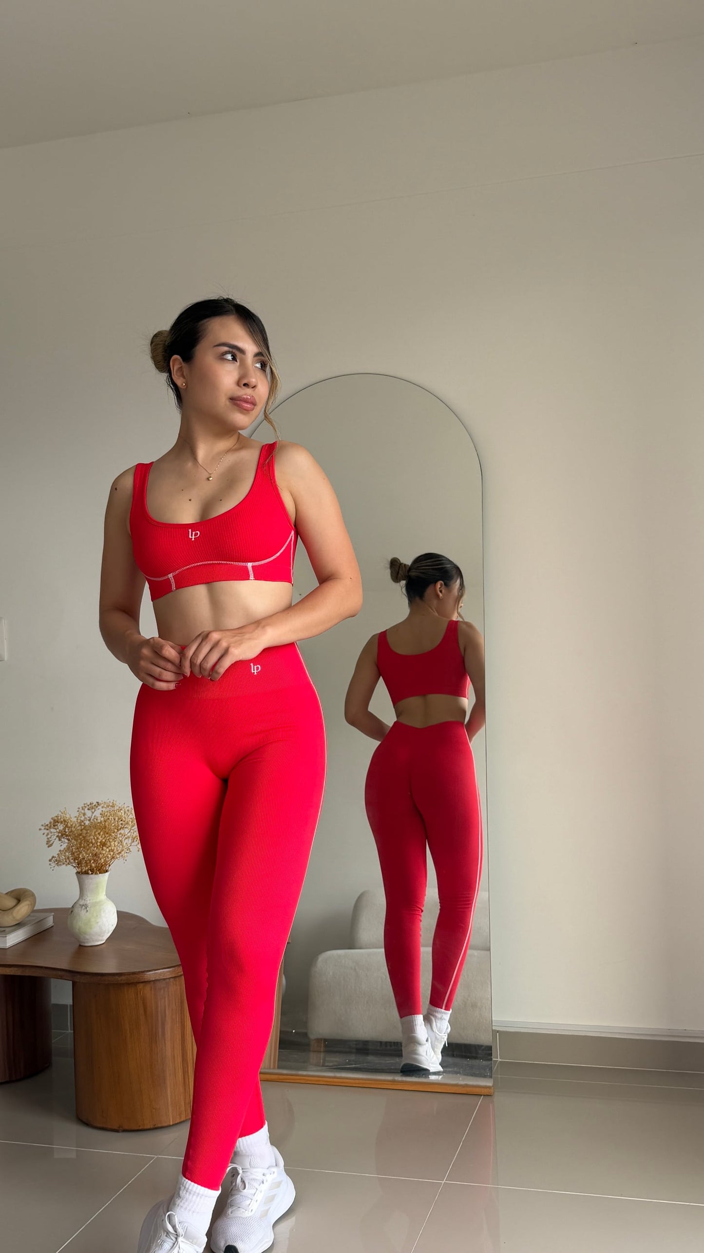 Set Celeste - color Cereza - vista 2 - LP Activewear