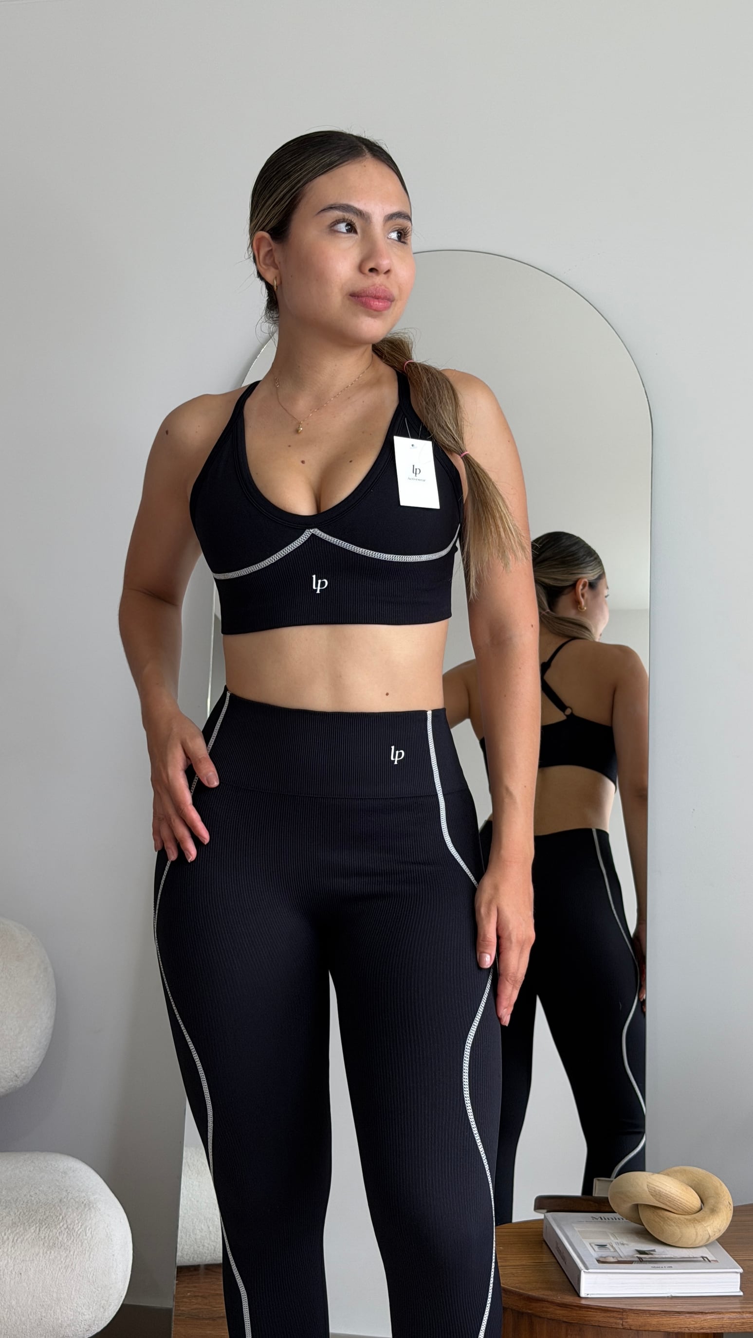 Set Melanie - color Negro - vista 2 - LP Activewear