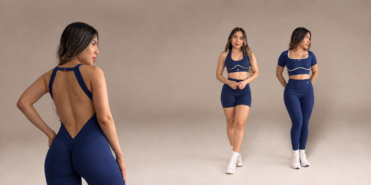 Mujer usando ropa deportiva LP Activewear